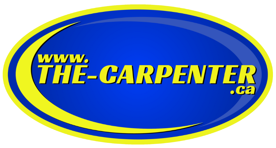The Carpenter Edmonton Ltd. logo in yellow text on a blue oval, representing www.the-carpenter.ca.